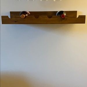 Wine Bottle Shelf
